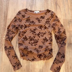 Floral Long Sleeve Top